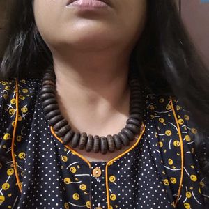 Vintage Wooden Neckpiece