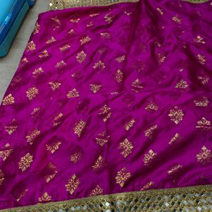 Pink Saree