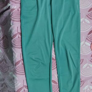 Teal Color Yoga Pants.