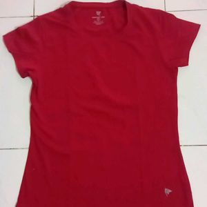 Red Plain Top