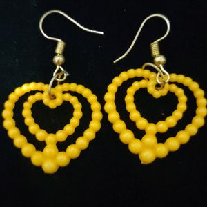 Heart Shape Earrings 💛