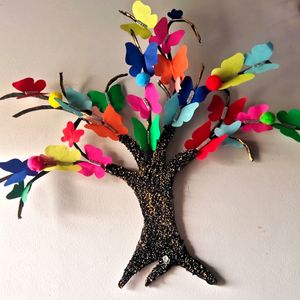 Very Beautiful Handmade Butterfly Tree