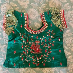 Pattu Blouse For Kids