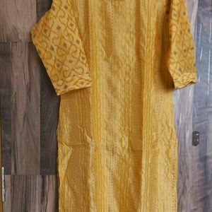 Yellow Kurti