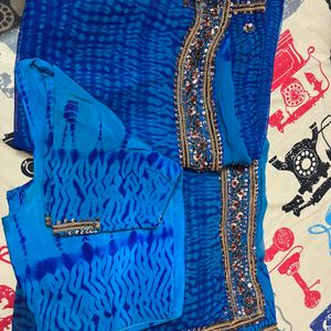 Pure Shibori Saree