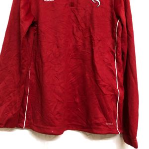 Adidas Red Long Sleeve T Shirt