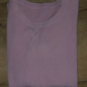 Nude Pink Ribbed TOP. ( NEW )