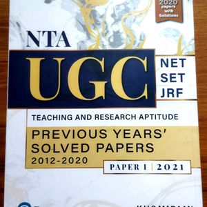 UGC NAT Book