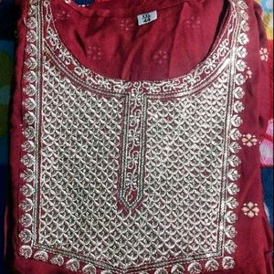 beautiful party wear naira cut kurti pant Dupatta