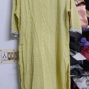 Yellow Kurti