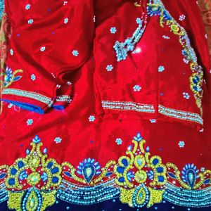 Ravishing Red Velvet Saree..🔥