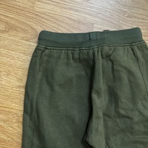 Puma Warm Joggers Kids - Olive Green