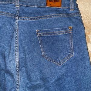 Navy Blue Denim Jeans