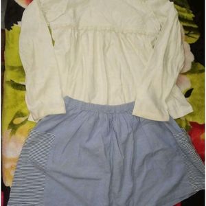 Imported Skirt Top "NEXT"