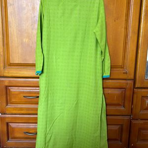 Parrot Green Kurta