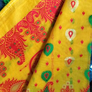 Tant Jamdani Saree