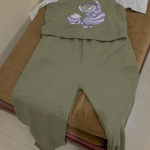 Olive Night Suit