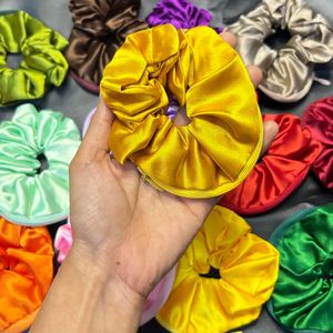 Zipper Scrunchies Pack Of 2