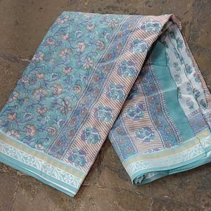 Cotton Designer Printed Saree