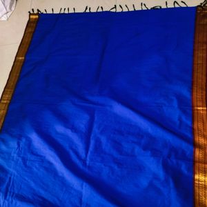 Shining cotton blend Pure Gadwal saree