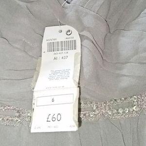 Light Grey Party Wear Dress