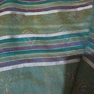 Green Embroiderey Saree