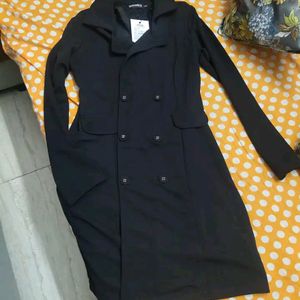 Negotiable Sassafras Black Blazer Dress