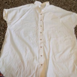 Smart White Plain Shirt3xl