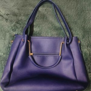 Blue Handbag