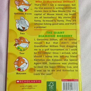 Geronimo Stilton Books Set Of 2 For Children