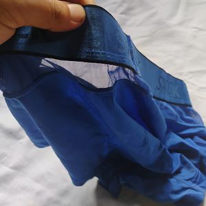 Silky Blue Underwear Men