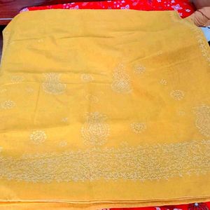 Chikankari Pure Cotton Hand- Embroidery Saree