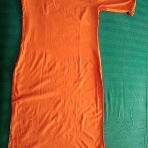 Aurelia Orange Kurta