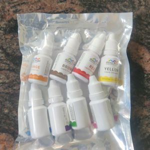 Liquid Colourants - Set Of 8 (15ML Each)