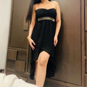 Black Bustier Party Dress