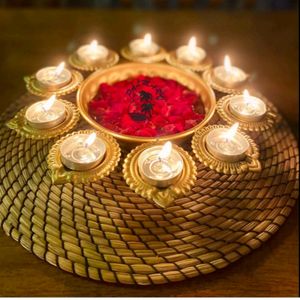 Diwali 🪔 Diya  Shape Urli Bowl