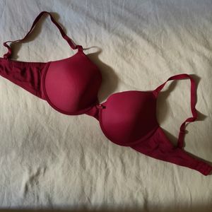 Zivame Maroon Padded Bra