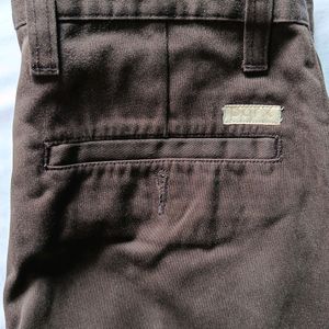 Parx Brown Pant / Trouser - 28 Inch