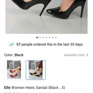 Black Pointed Heels