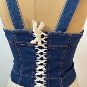 Denim Bustier