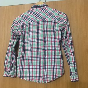 Multi-coloured checked shirt by People