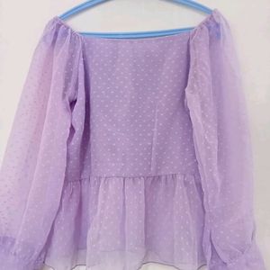 Women's Lavender Top