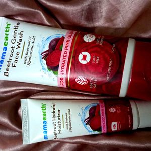 Mama earth Beetroot Gentle Face Wash For Pink Glow