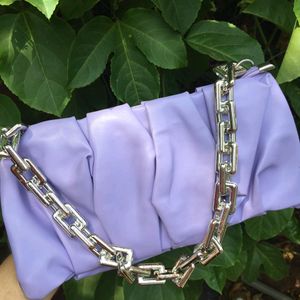 💥Price Drop 💥 Ruched Chain Shoulder Bag