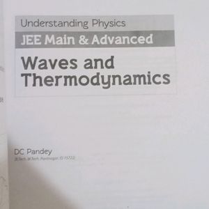 Waves And Thermodynamics Jee By DC Pandey