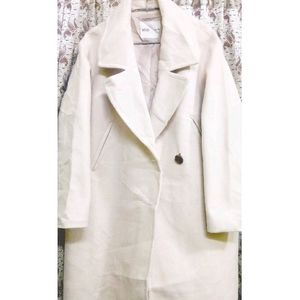 ✨OFFER✨Beige Long Coat Woolen Overcoat For Winters