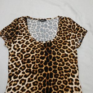 Shein Leopard Top