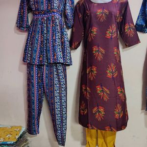 KURTI + PANT SET