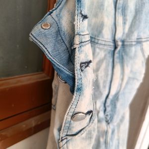 Denim Dungaree For Women