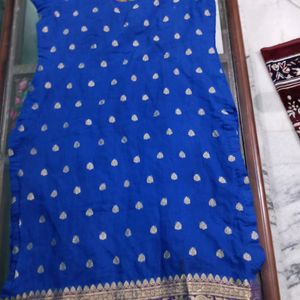 Banarsi Print Blue🔵Kurta